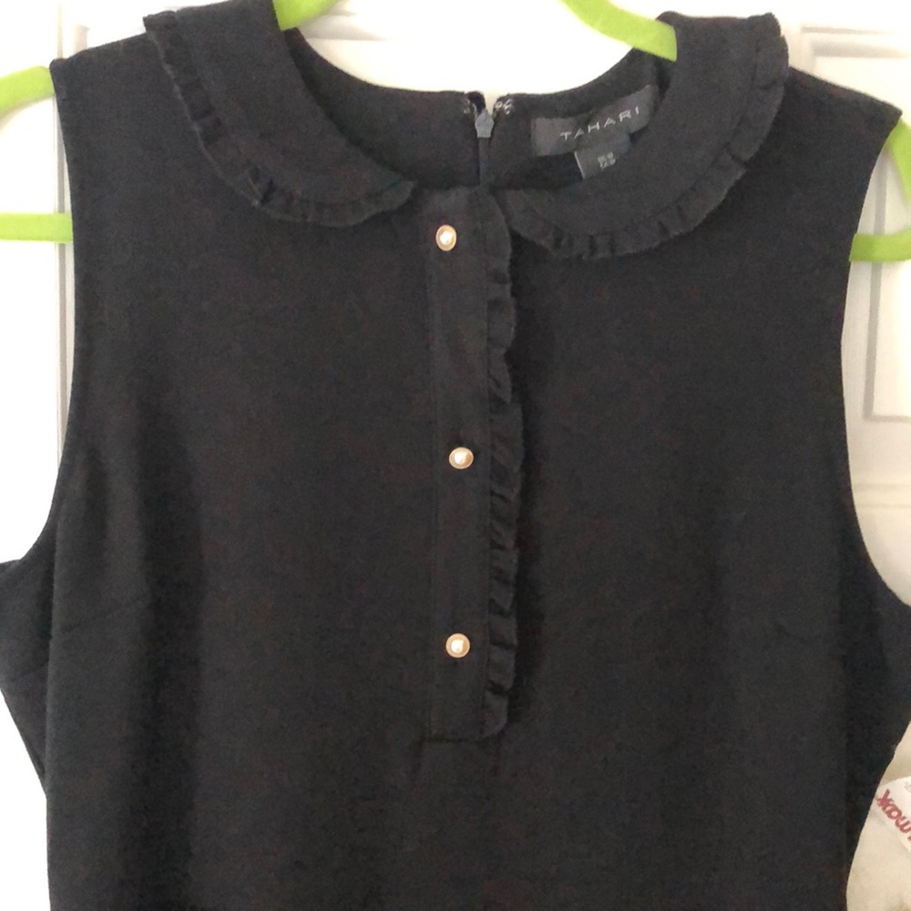 Black Tahari dress